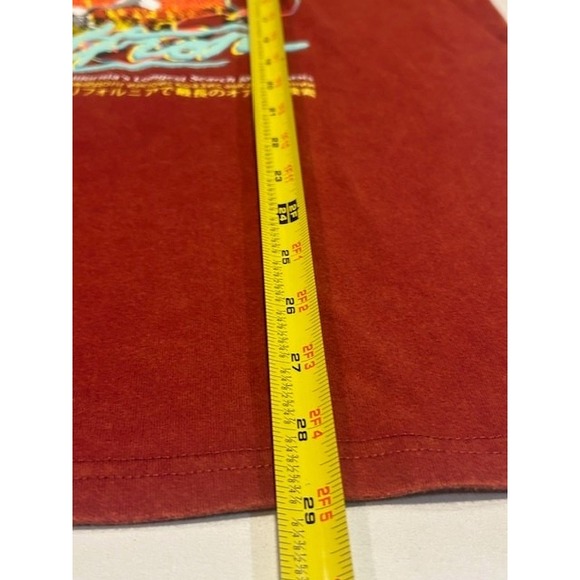 Death Valley Marathon Tour Shirt Short Sleeve 100% Cotton Red T-Shirt - Size M - Picture 11 of 11